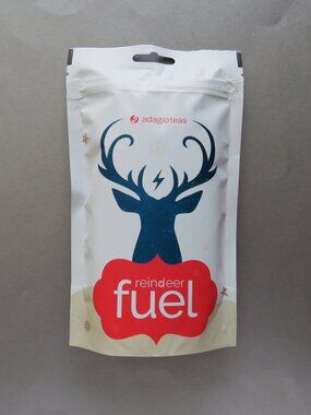 Adagio Teas Reindeer Fuel Limited-Edition Holiday Tea Pouch 3oz Sealed 10/2027